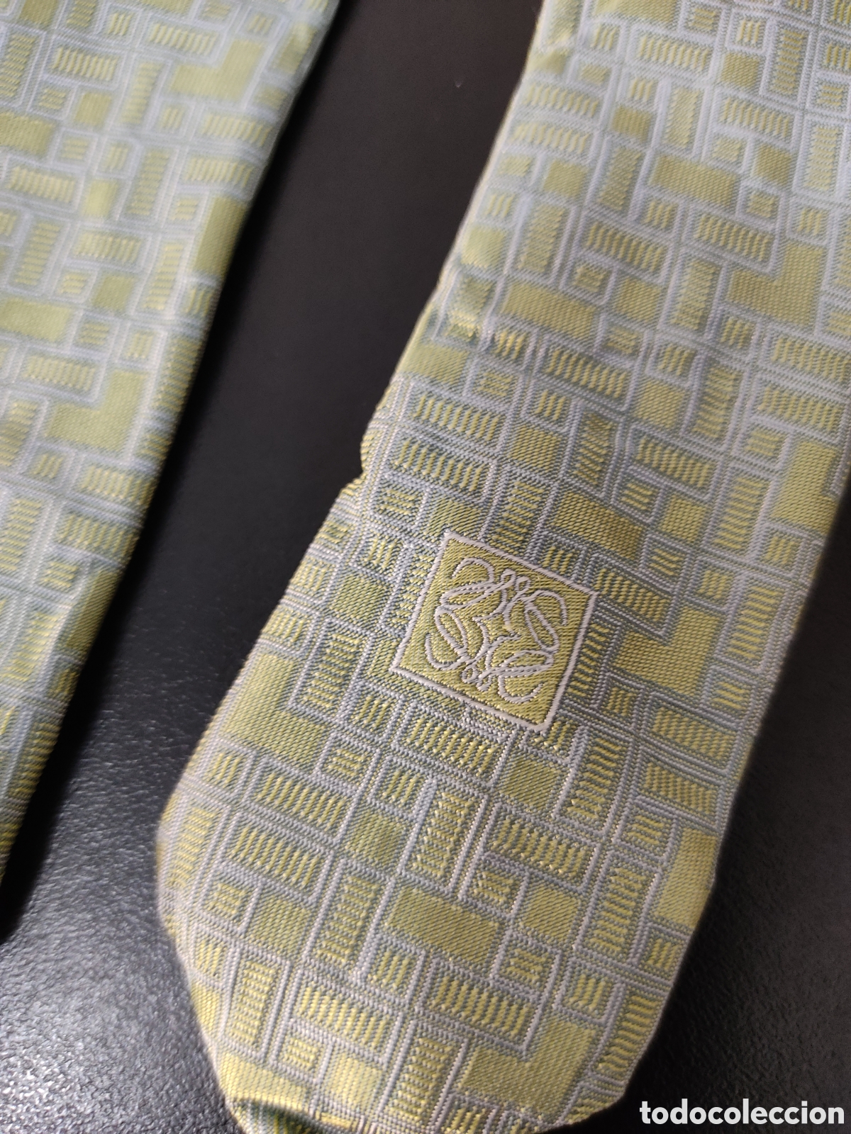Segunda mano: Corbata para hombre marca Loewe 100% Seda - Foto 9
