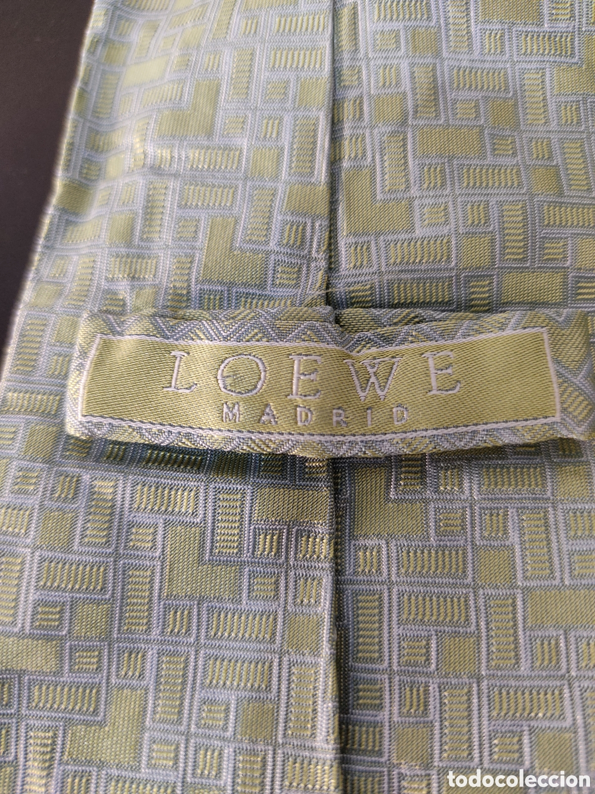 Segunda mano: Corbata para hombre marca Loewe 100% Seda - Foto 10