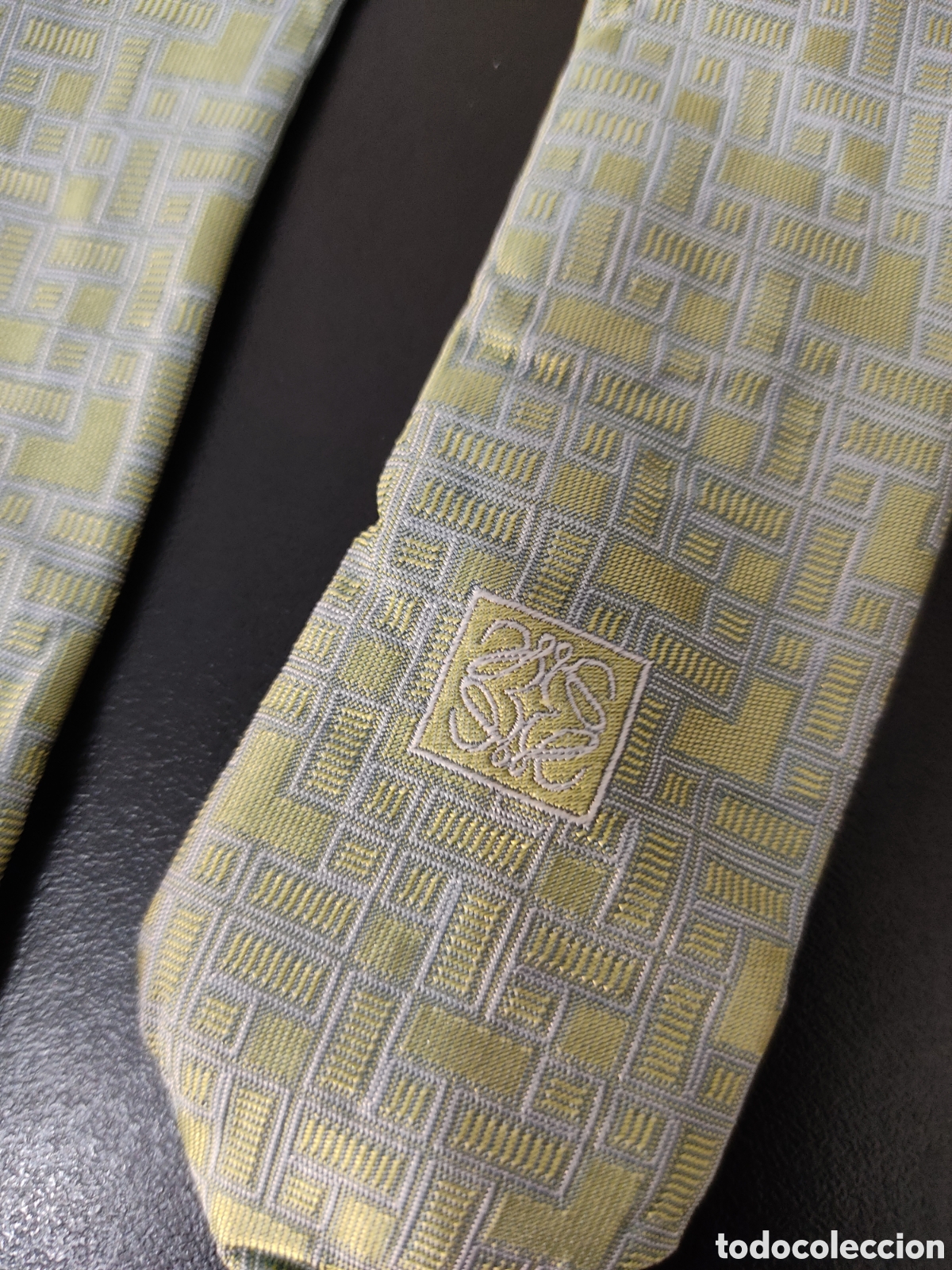Segunda mano: Corbata para hombre marca Loewe 100% Seda - Foto 14