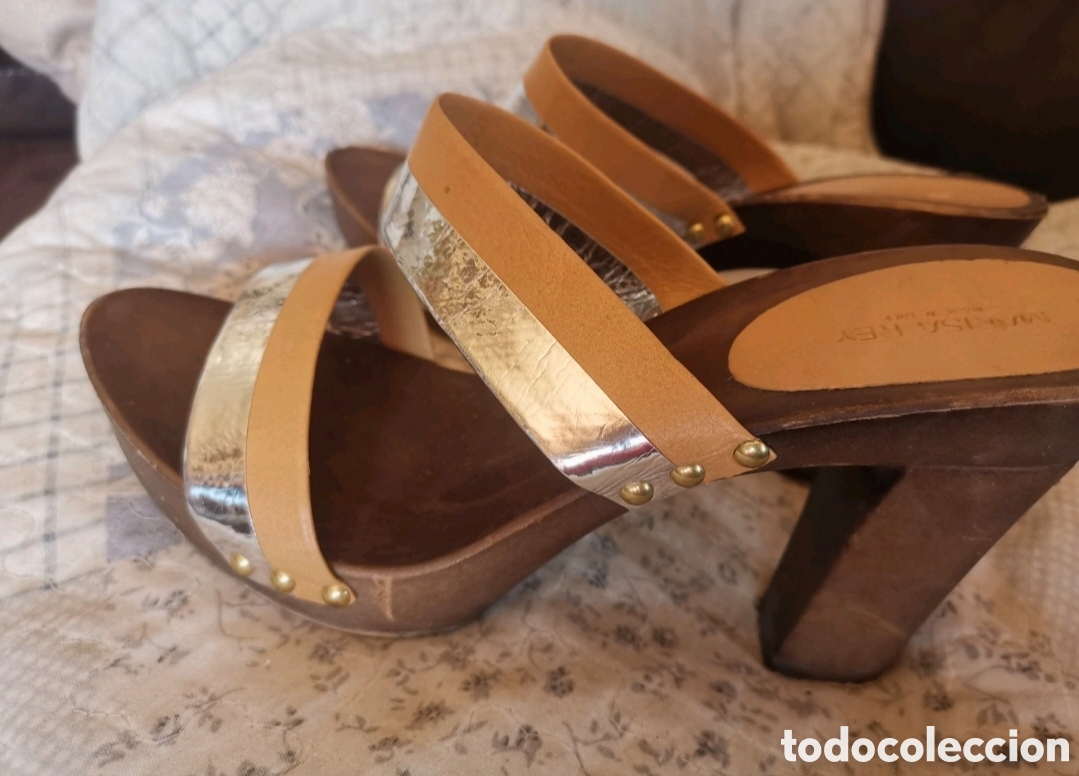 Segunda mano: Sandalias tac&oacute;n Marisa Rey - Foto 1
