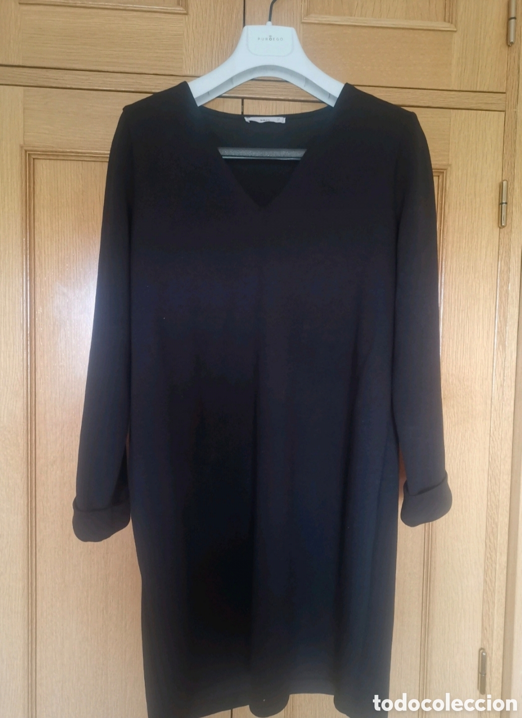 Segunda mano: Vestido negro de manga larga de Mango - Foto 1