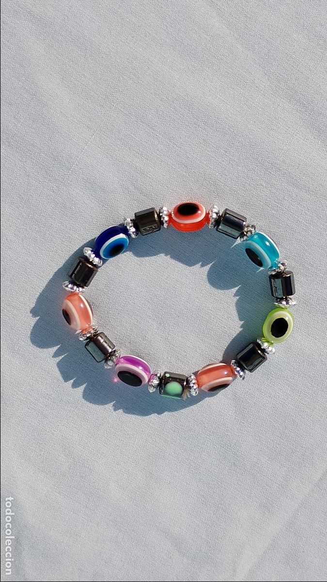 Segunda mano: Antigua pulsera de cuentas infantil - Foto 1