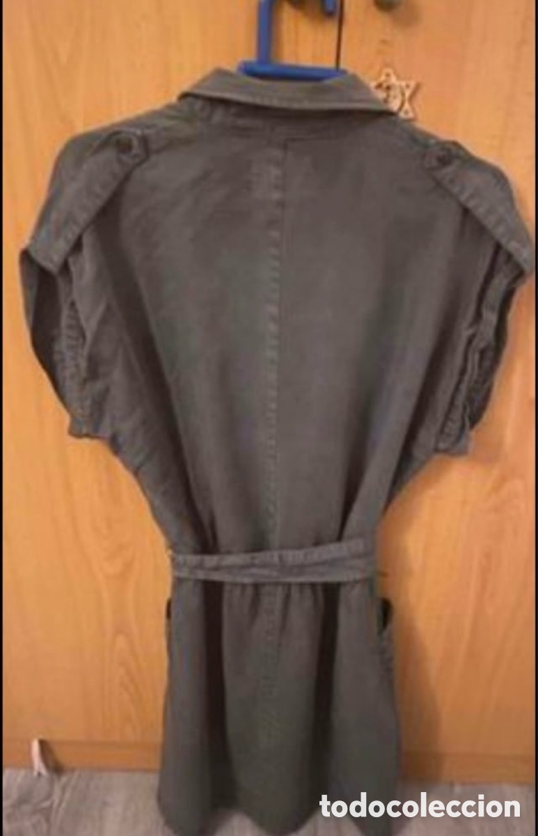 Segunda mano: Vestido Midi Verde Caqui - Foto 4