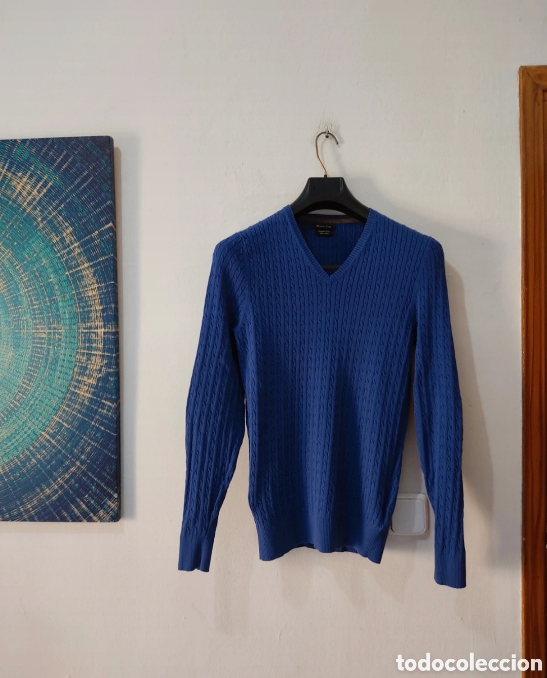 Segunda mano: Jersey para hombre M Massimo Dutti Algod&oacute;n Extrafino - Foto 4