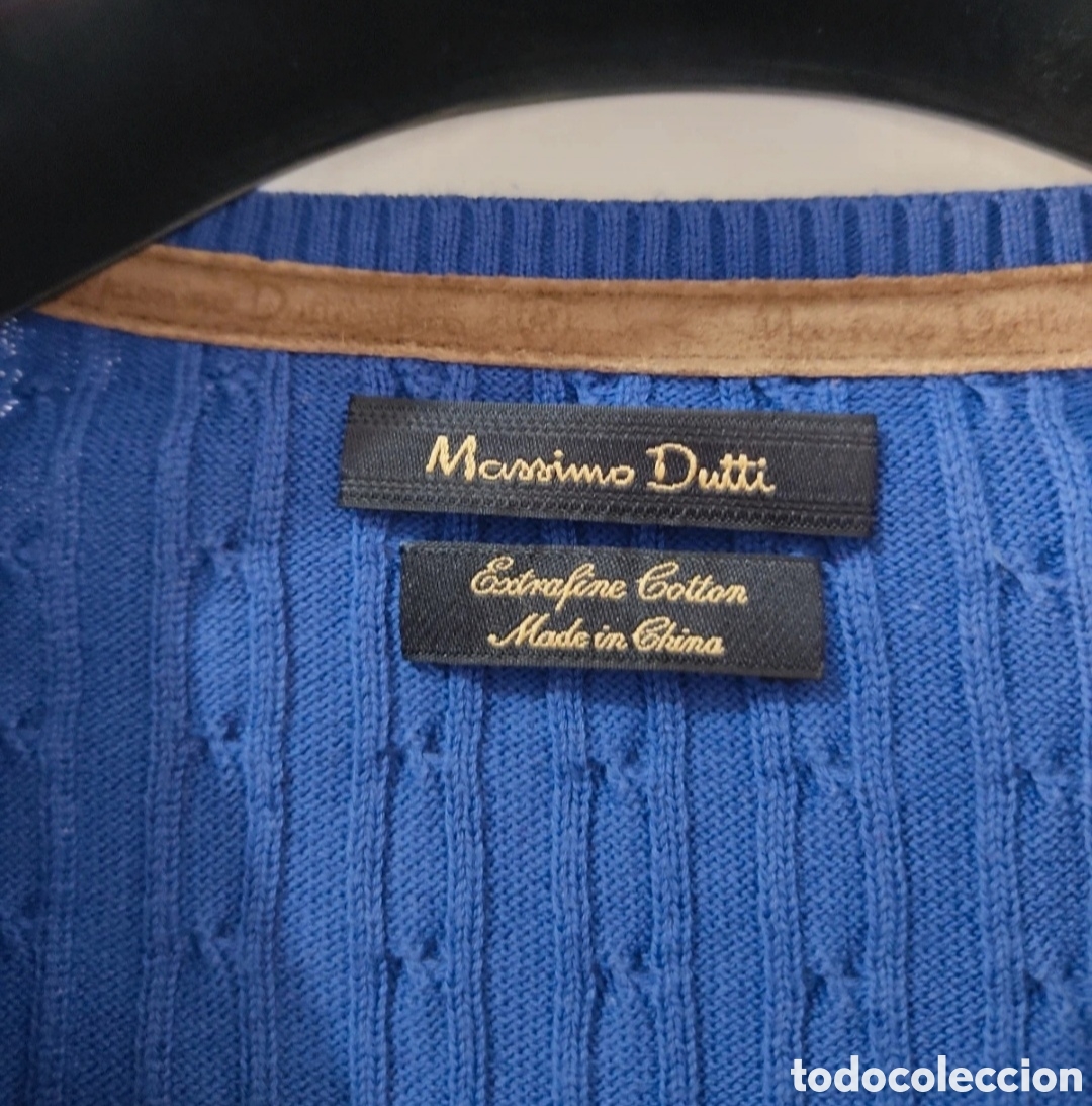 Segunda mano: Jersey para hombre M Massimo Dutti Algod&oacute;n Extrafino - Foto 14