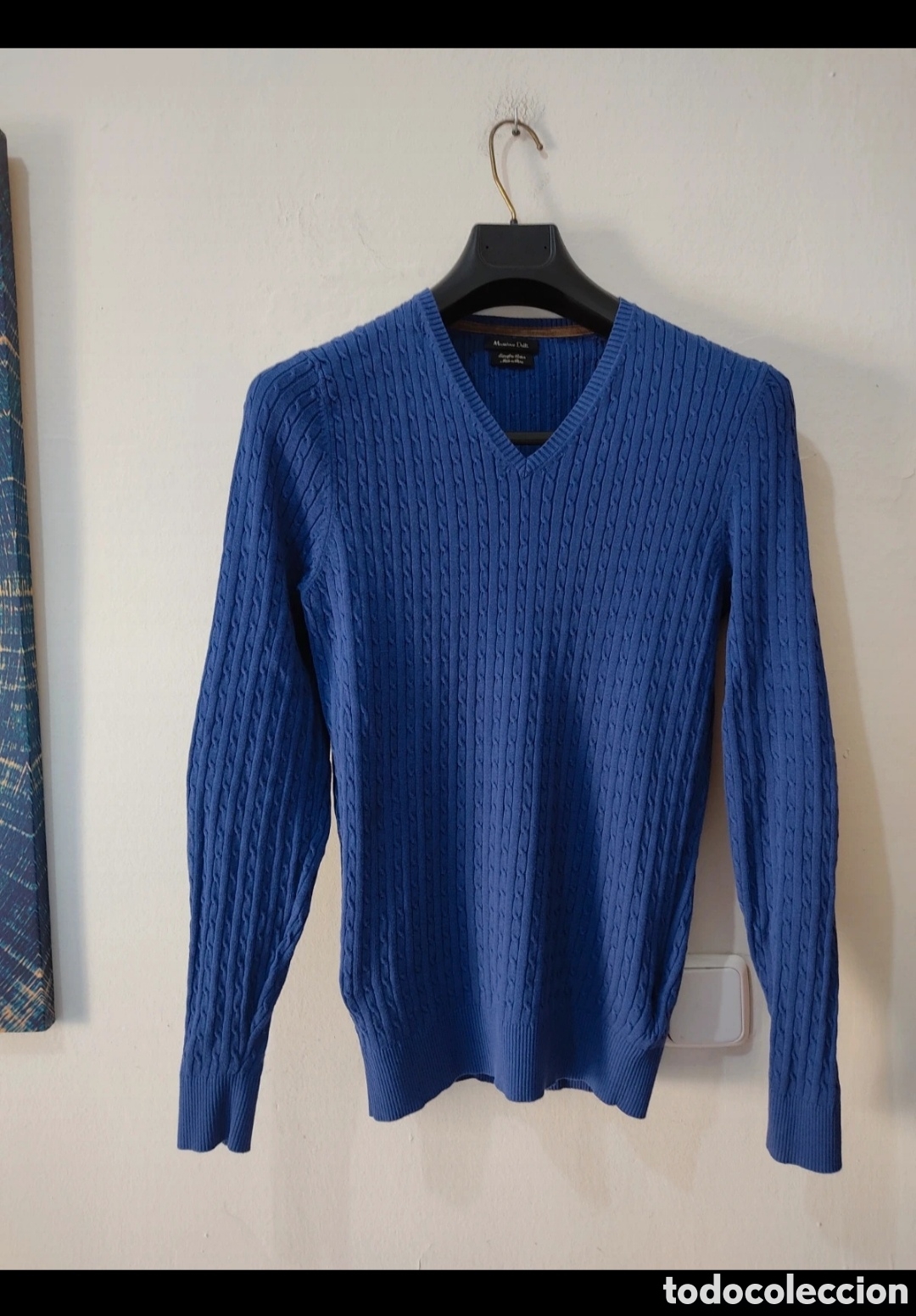 Segunda mano: Jersey para hombre M Massimo Dutti Algod&oacute;n Extrafino - Foto 1