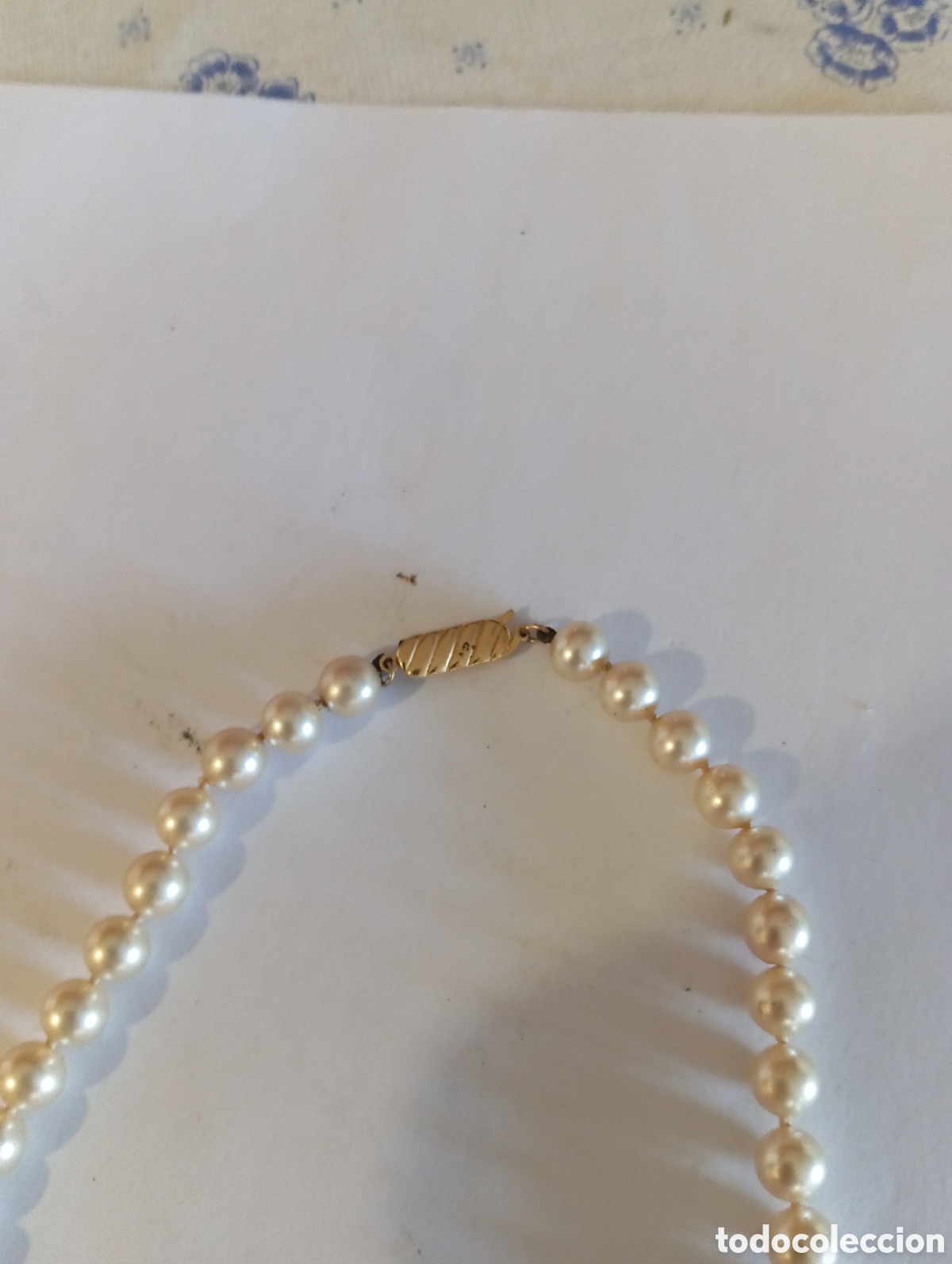 Segunda mano: PRECIOSO COLLAR DE PERLAS - Foto 2