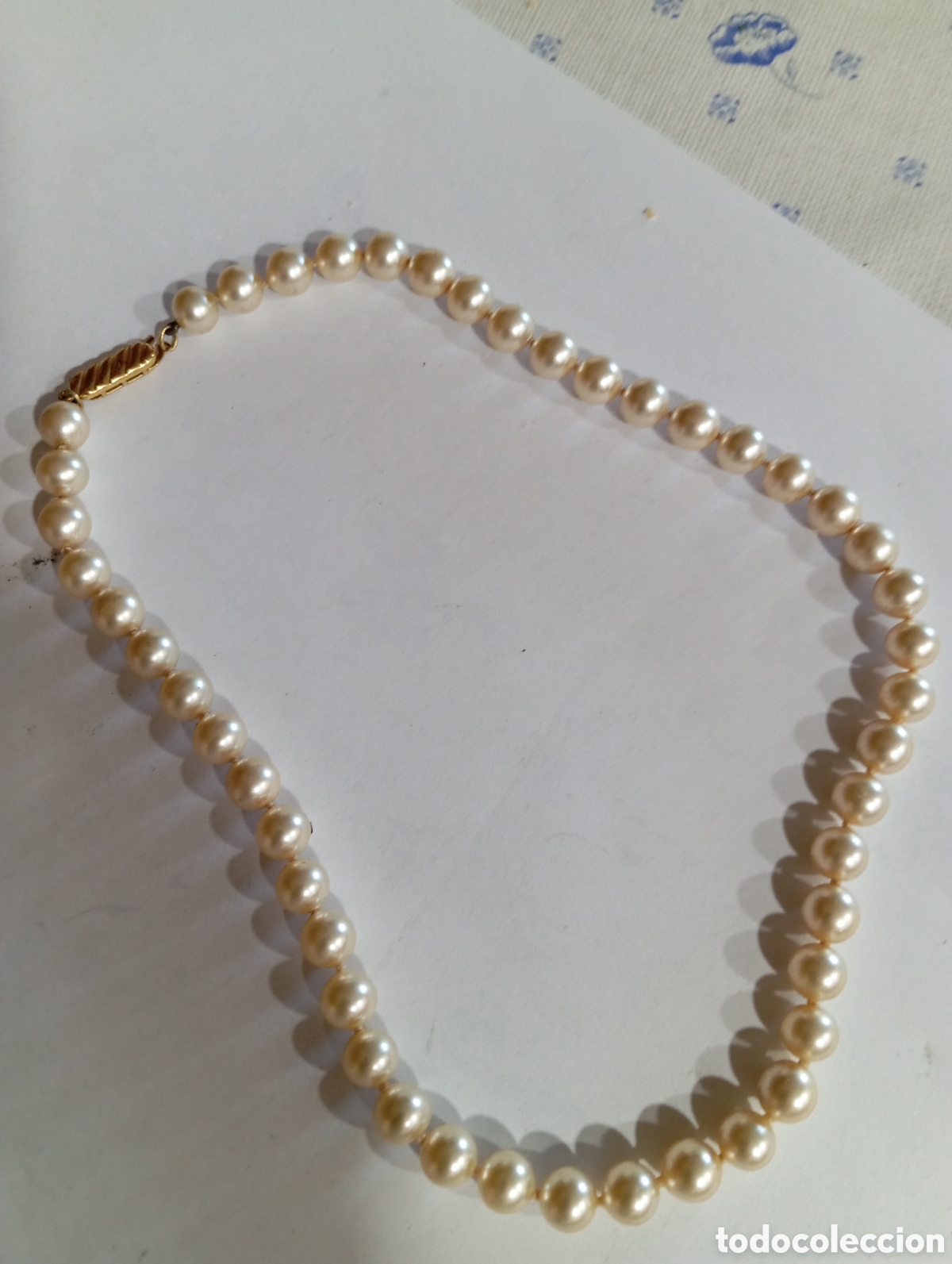 Segunda mano: PRECIOSO COLLAR DE PERLAS - Foto 3