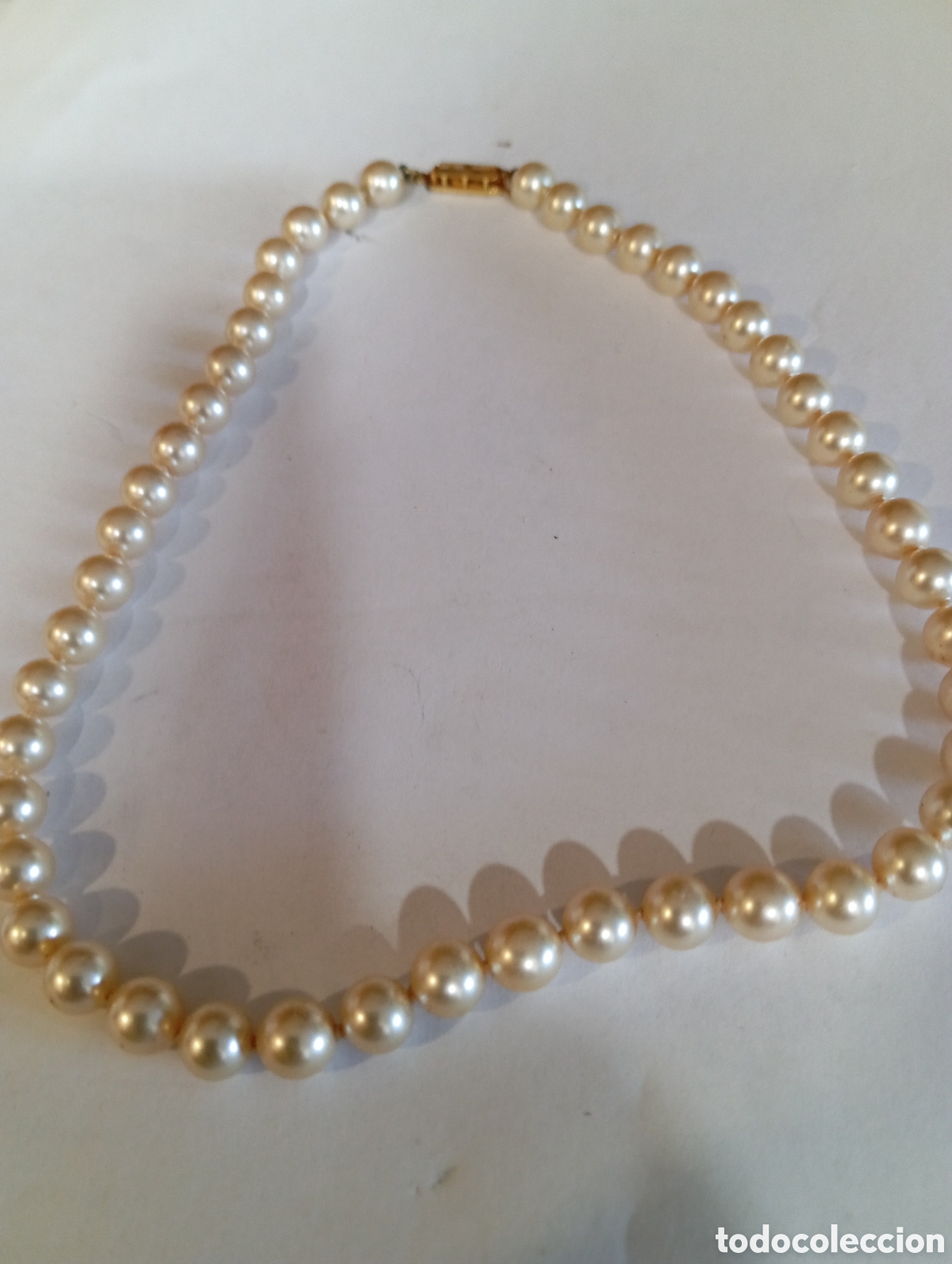 Segunda mano: PRECIOSO COLLAR DE PERLAS - Foto 1