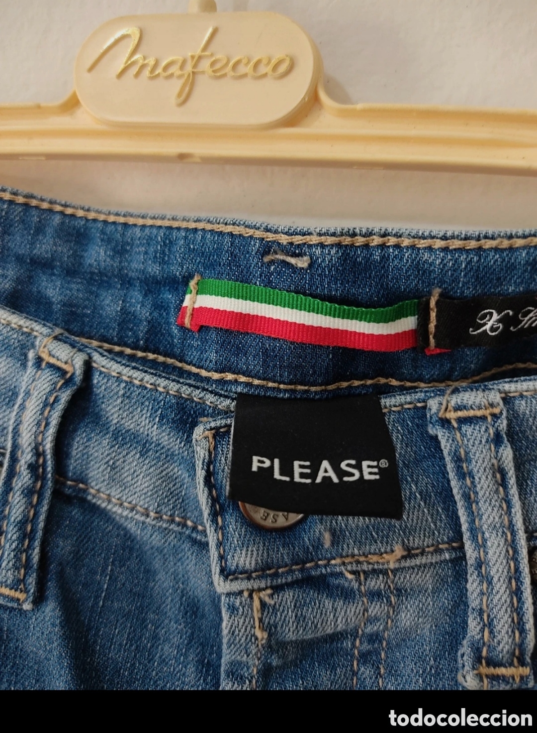 Segunda mano: Vaqueros Tobilleros Rotos para mujer S Please - Foto 12