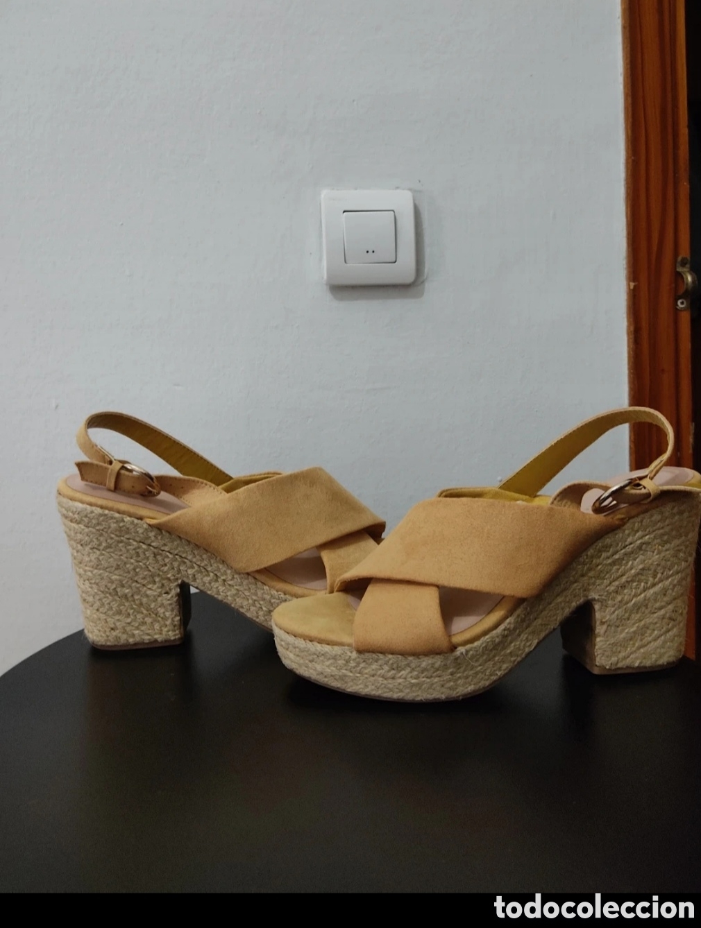 Segunda mano: Sandalias de Cu&ntilde;a para mujer n&uacute;mero 40 2 usos Sfera - Foto 4