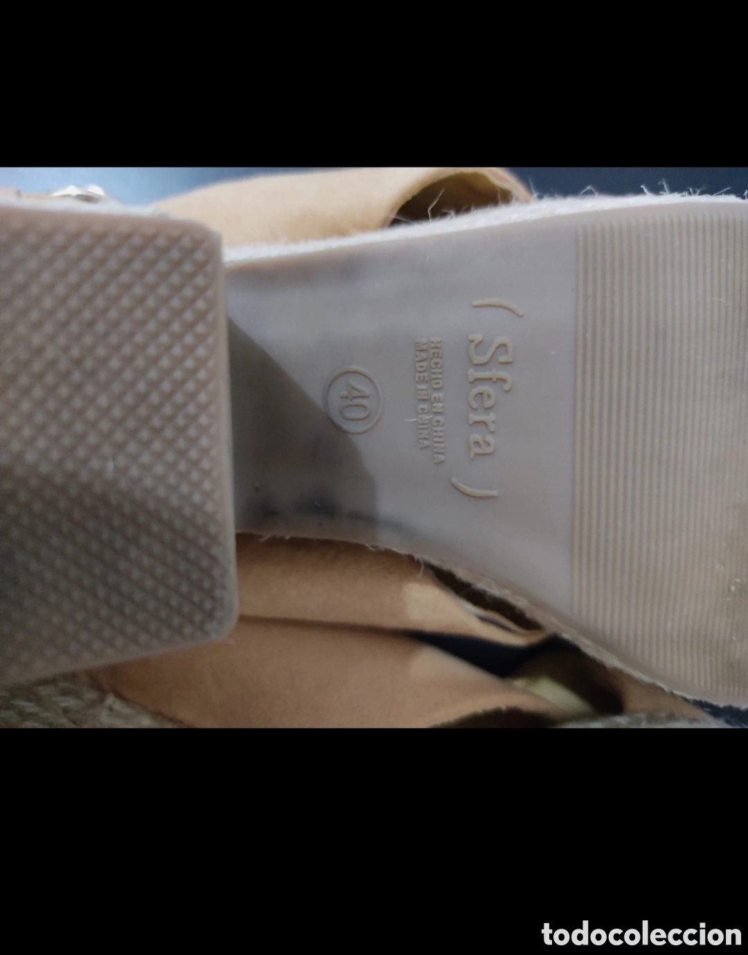 Segunda mano: Sandalias de Cu&ntilde;a para mujer n&uacute;mero 40 2 usos Sfera - Foto 13