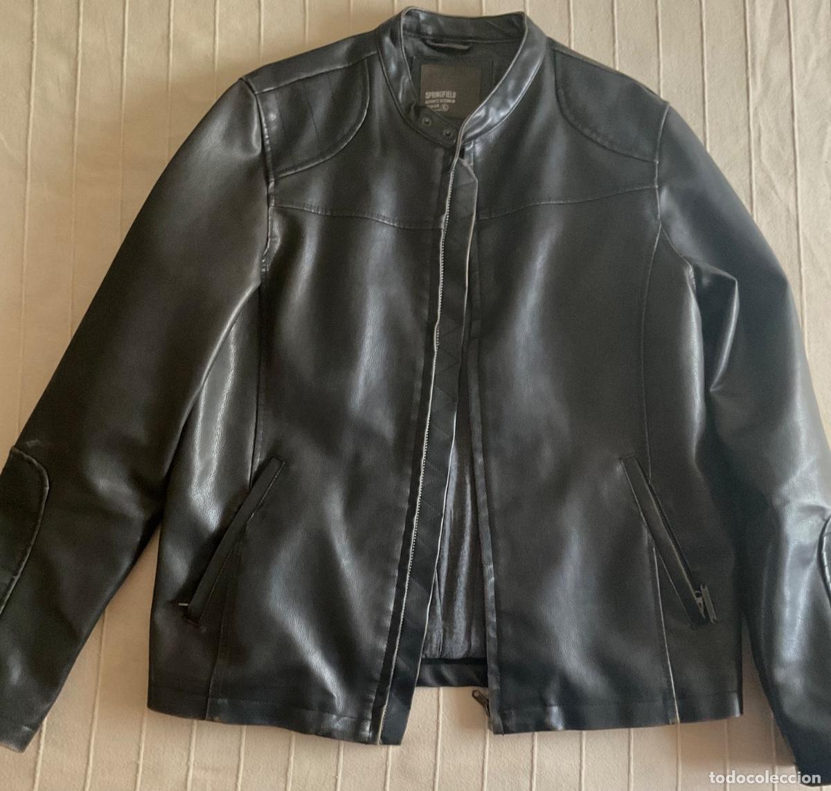Segunda mano: CHAQUETA DE CUERO SPRINGFIELD XL - Foto 4