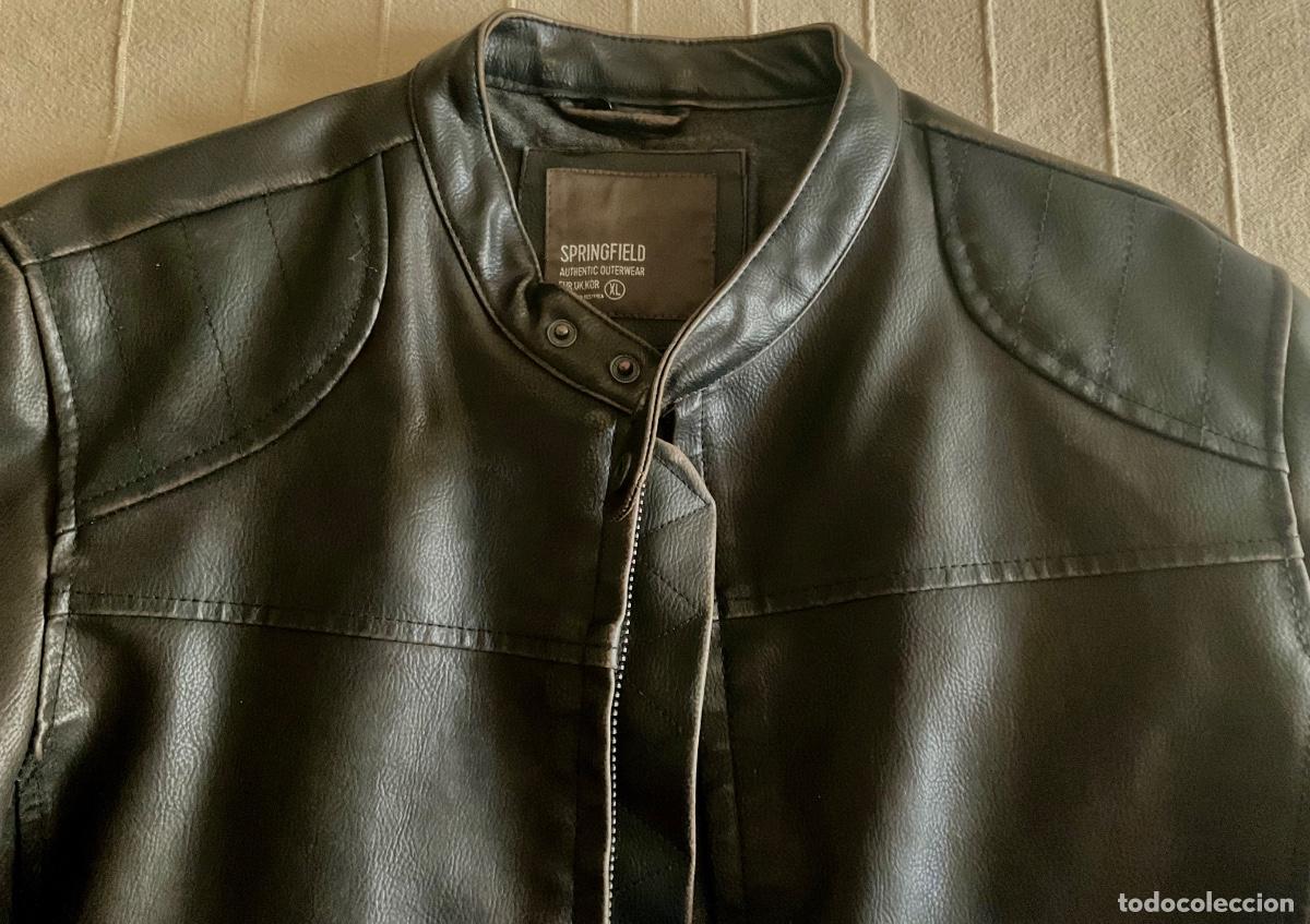 Segunda mano: CHAQUETA DE CUERO SPRINGFIELD XL - Foto 5