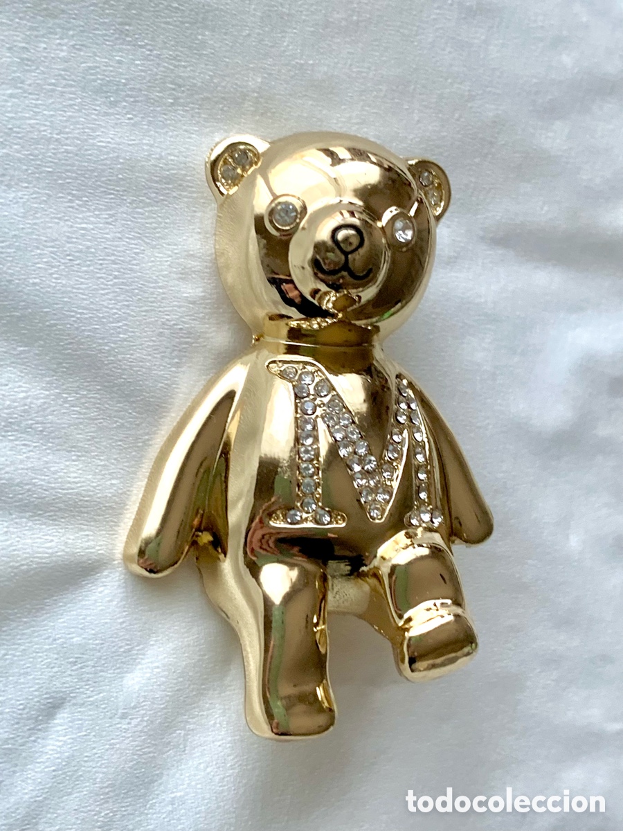 Segunda mano: Broche oso Max Mara Shiny dorado - Foto 1