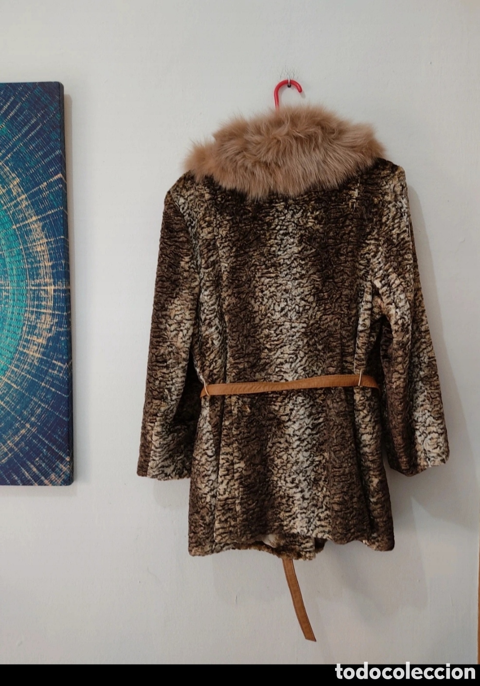 Segunda mano: Abrigo de Pelo para mujer L-XL marca Ant&oacute;n&Moda - Foto 3