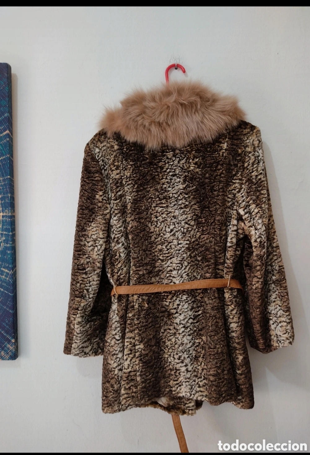 Segunda mano: Abrigo de Pelo para mujer L-XL marca Ant&oacute;n&Moda - Foto 6