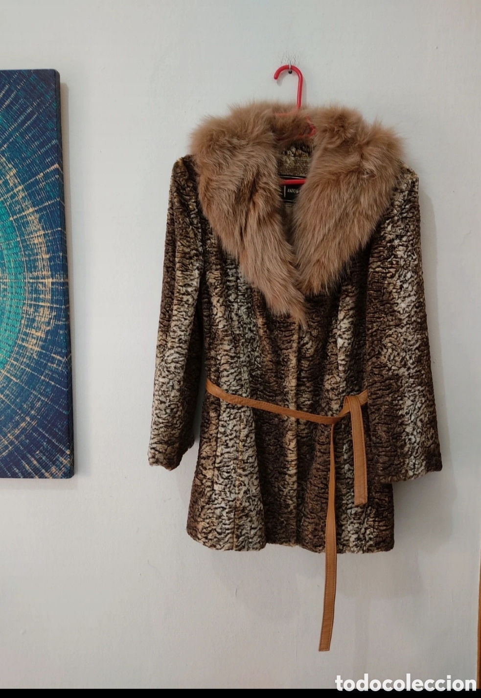 Segunda mano: Abrigo de Pelo para mujer L-XL marca Ant&oacute;n&Moda - Foto 17