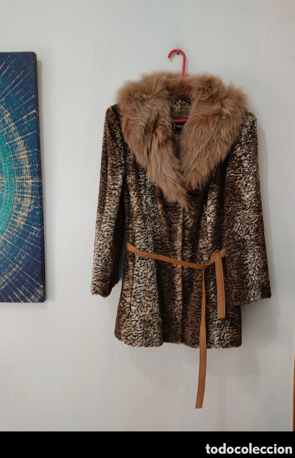 Segunda mano: Abrigo de Pelo para mujer L-XL marca Ant&oacute;n&Moda - Foto 19