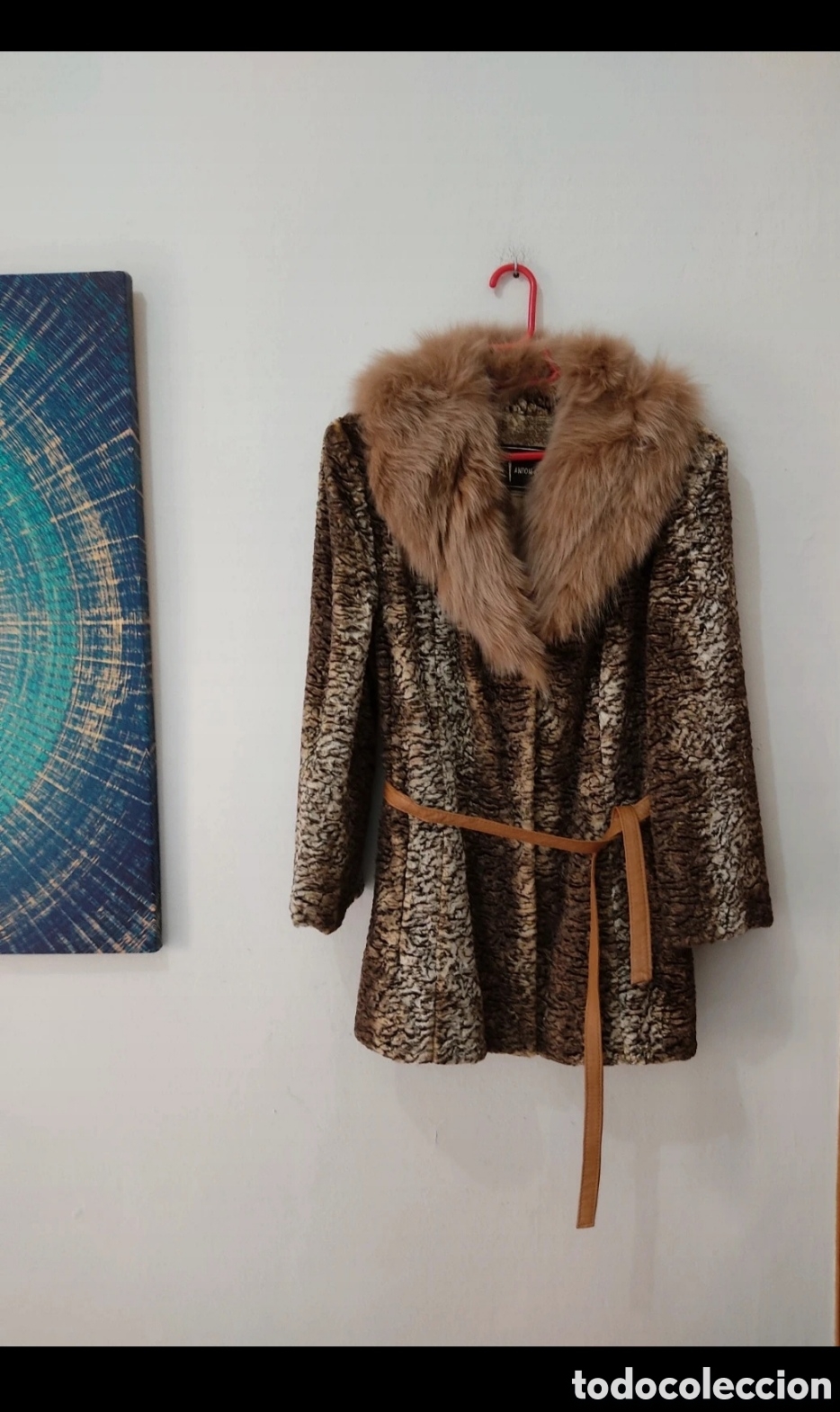 Segunda mano: Abrigo de Pelo para mujer L-XL marca Ant&oacute;n&Moda - Foto 21
