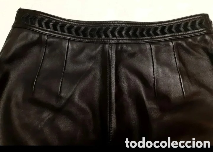 Segunda mano: Falda de piel muy buen estado - Foto 3