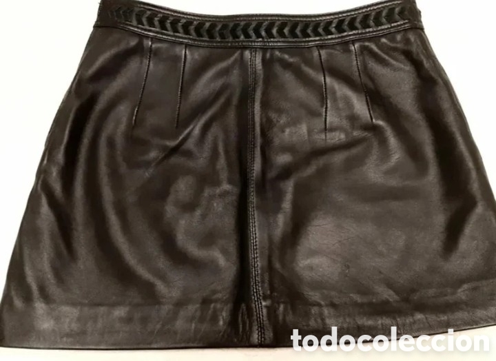 Segunda mano: Falda de piel muy buen estado - Foto 4