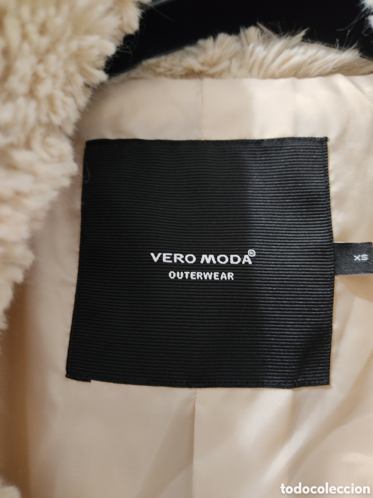 Segunda mano: Abrigo Efecto Pelo para mujer XS marca Vero Moda - Foto 6