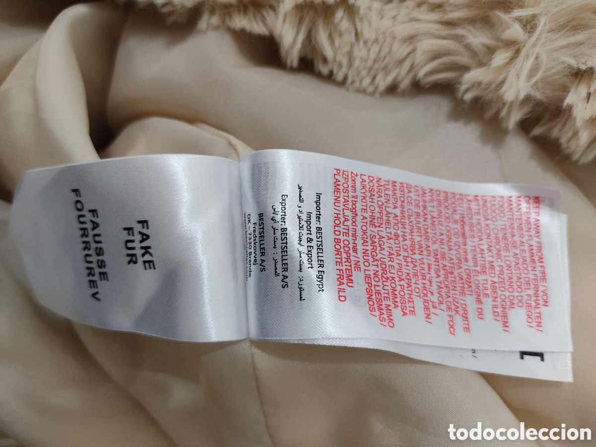 Segunda mano: Abrigo Efecto Pelo para mujer XS marca Vero Moda - Foto 18
