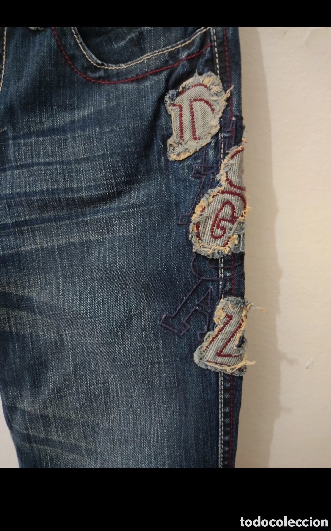 Segunda mano: Vaqueros Rectos para mujer talla S marca Desigual - Foto 8