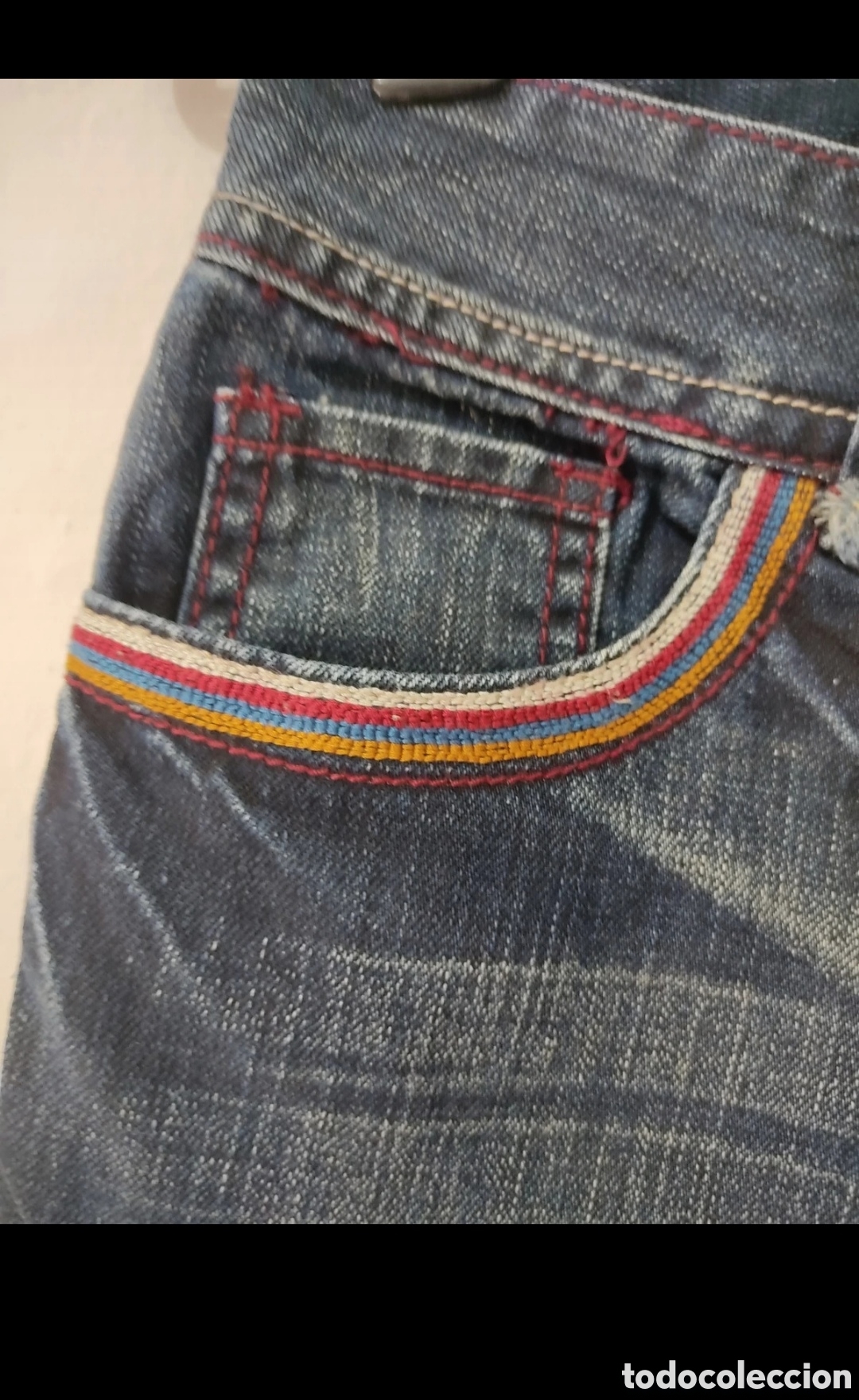 Segunda mano: Vaqueros Rectos para mujer talla S marca Desigual - Foto 9
