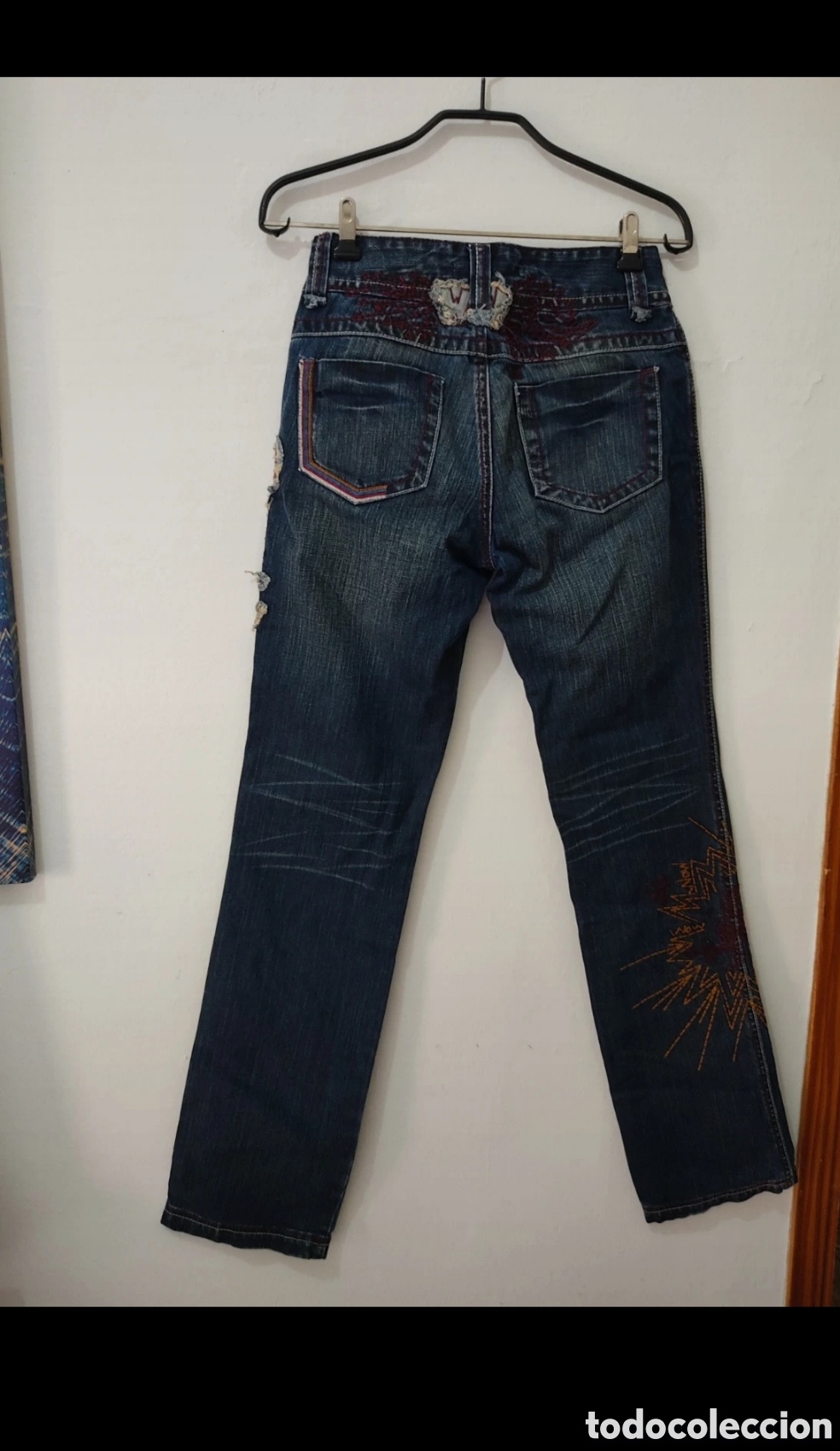 Segunda mano: Vaqueros Rectos para mujer talla S marca Desigual - Foto 13