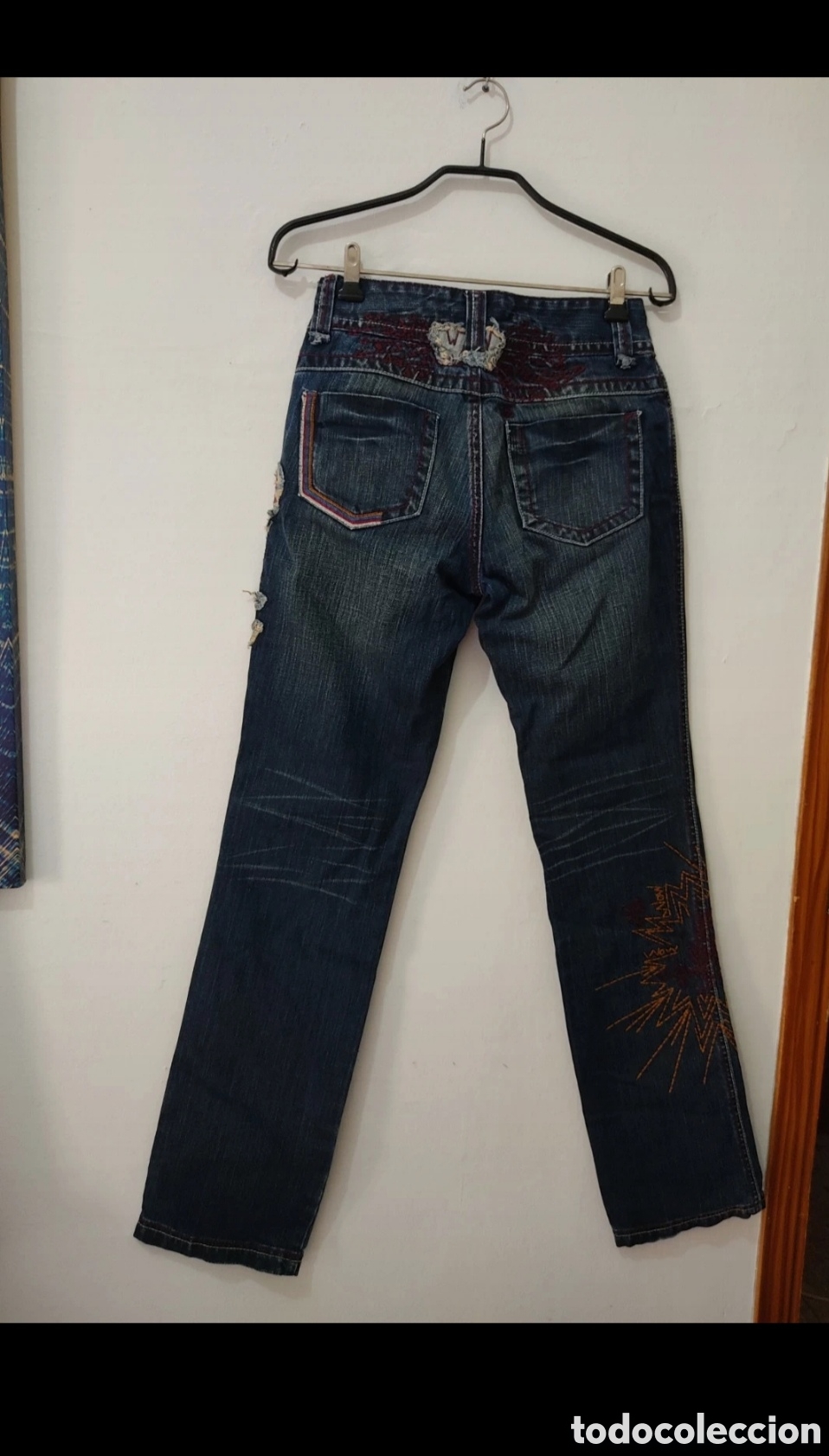 Segunda mano: Vaqueros Rectos para mujer talla S marca Desigual - Foto 16