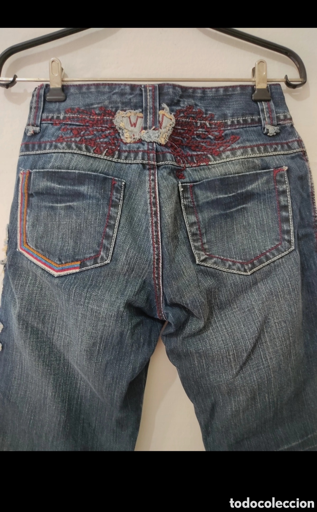 Segunda mano: Vaqueros Rectos para mujer talla S marca Desigual - Foto 18