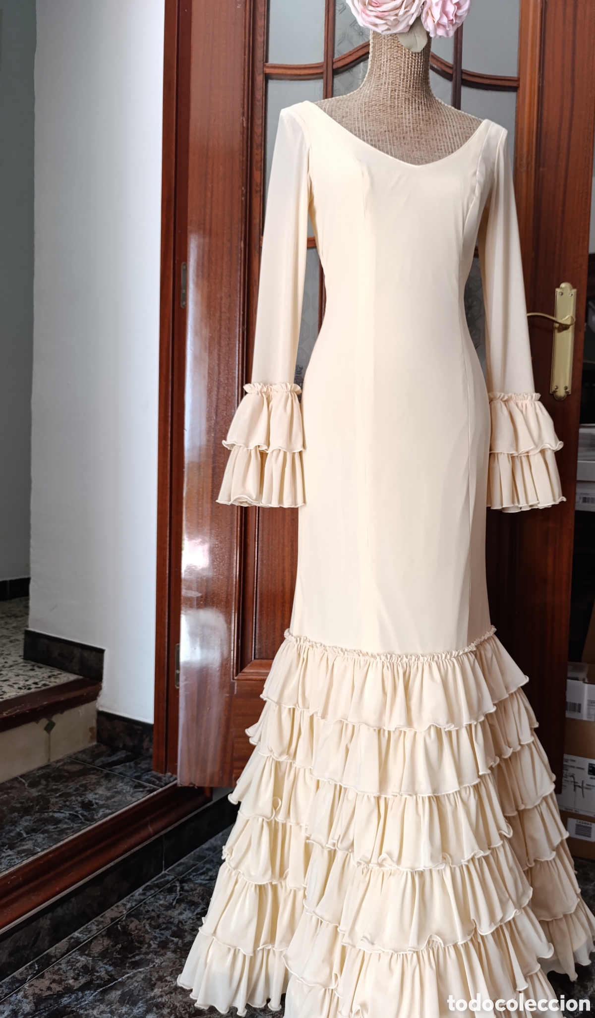 Segunda mano: VESTIDO DE FLAMENCA DE MANUELA MAC&Iacute;AS - Foto 7