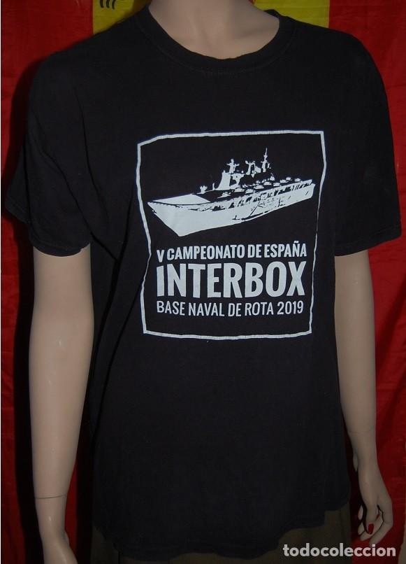 Segunda mano: CAMISETA DE ALGODON INTERBOX 2019 BASE NAVAL DE ROTA TALLA L - Foto 1