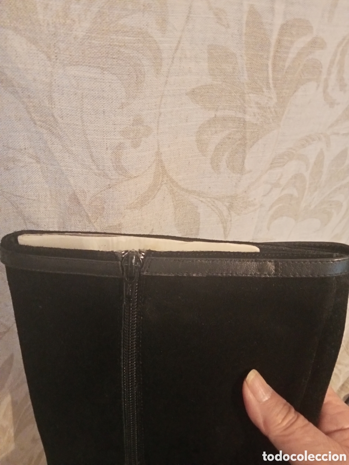 Segunda mano: Botas ante negro tac&oacute;n 8,5cm. - Foto 9