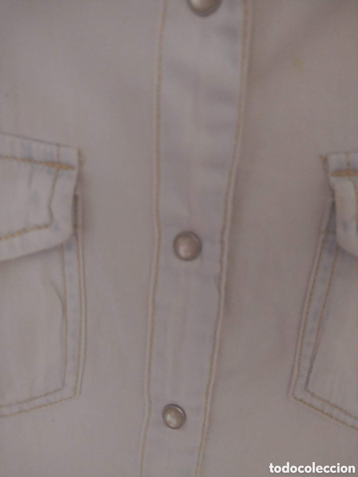 Segunda mano: Camisa blusa vaquera talla s de pullandbear - Foto 7