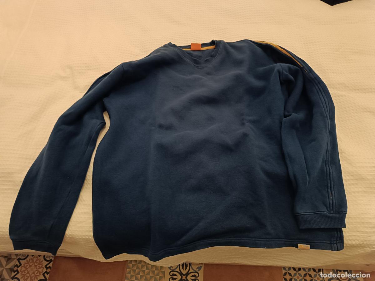 Segunda mano: JERSEY AZUL CON LINEA LATERAL AMARILLA - Foto 1