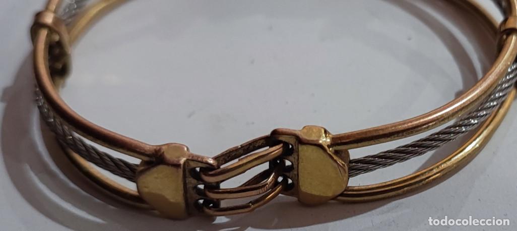 Segunda mano: PULSERA DE MUJER, VARIOS METALES - Foto 4