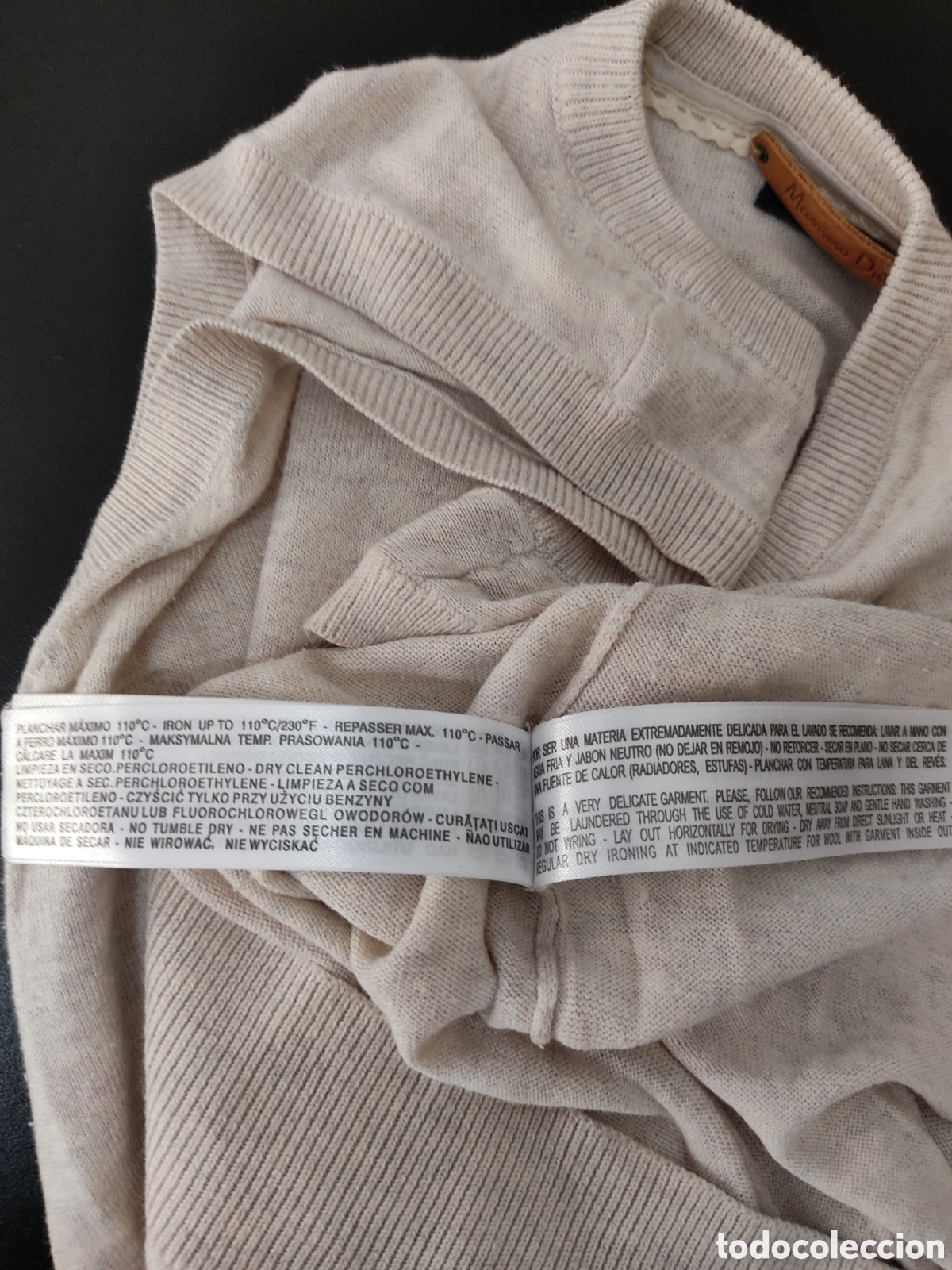 Segunda mano: Chaleco para mujer talla 34 marca Massimo Dutti 55% Seda - Foto 8