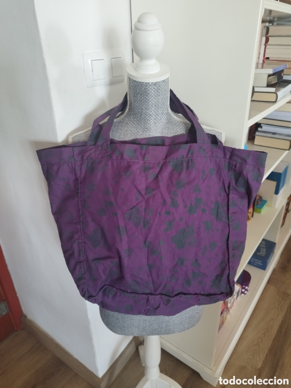 Segunda mano: Bolsa tela Misako violeta - Foto 1
