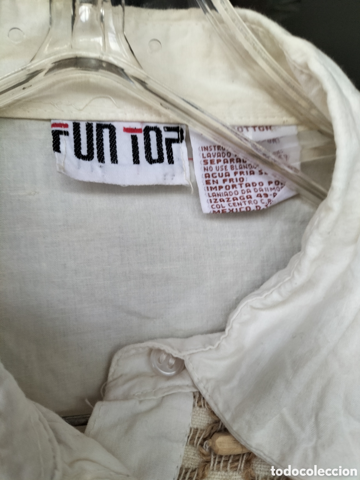 Segunda mano: Blusa original blanca talla 44 - Foto 5