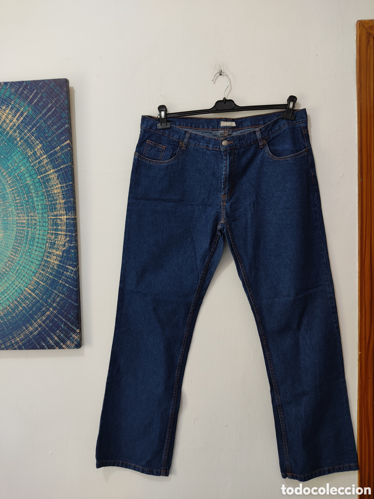 Segunda mano: Vaqueros Rectos para hombre talla 50 marca Basics - Foto 2