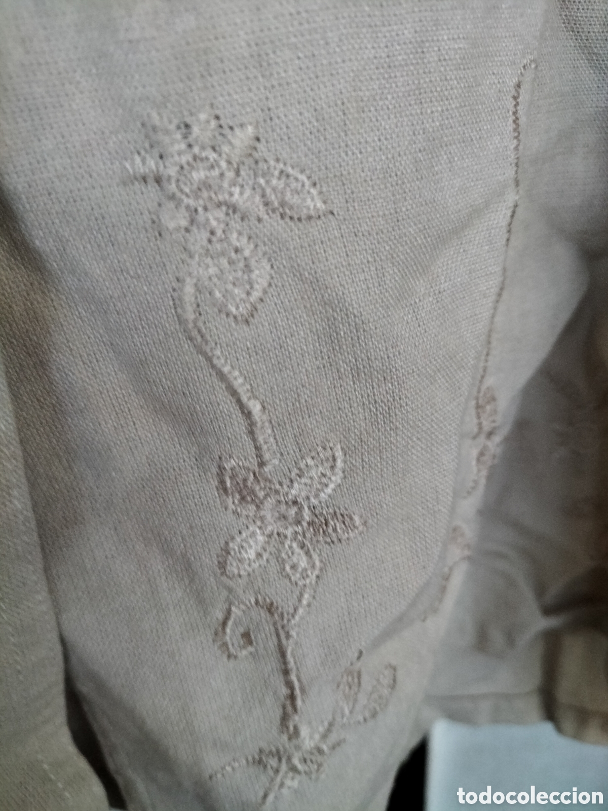 Segunda mano: Blus&oacute;n algod&oacute;n beige talla XL - Foto 6