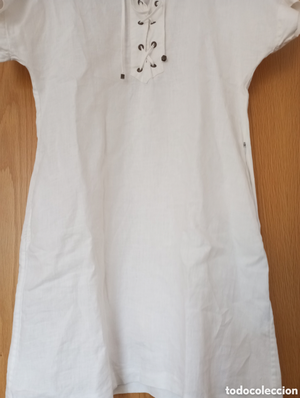 Segunda mano: Vestido blanco de hilo del Nilo - Foto 4
