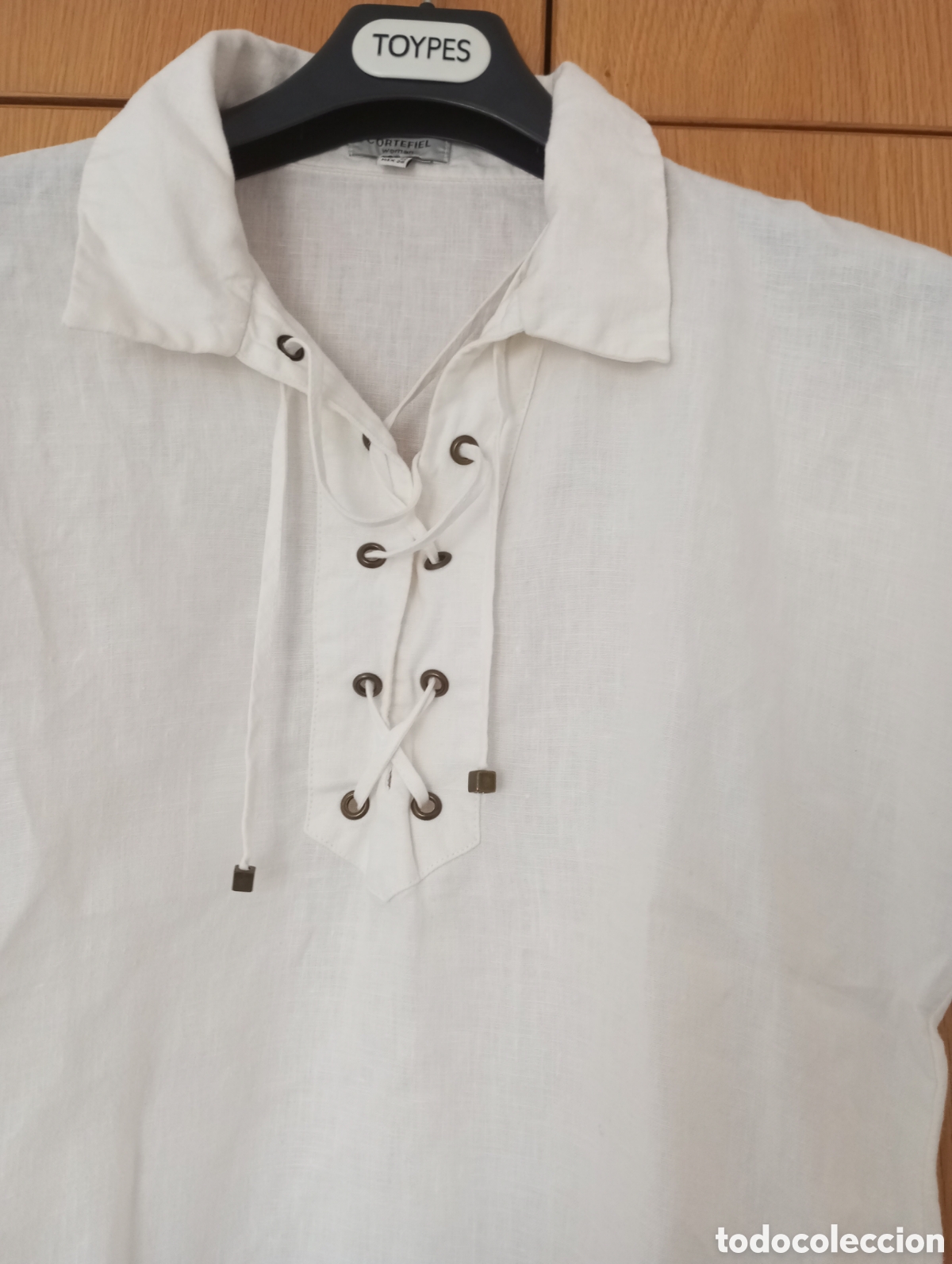 Segunda mano: Vestido blanco de hilo del Nilo - Foto 1