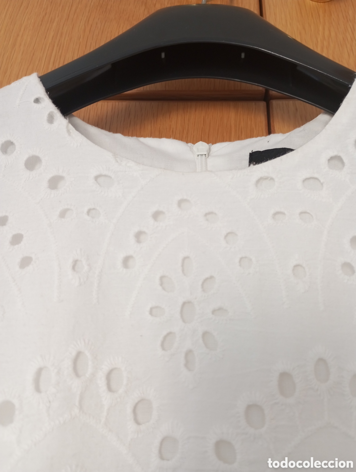 Segunda mano: Vestido blanco con bordados - Foto 3