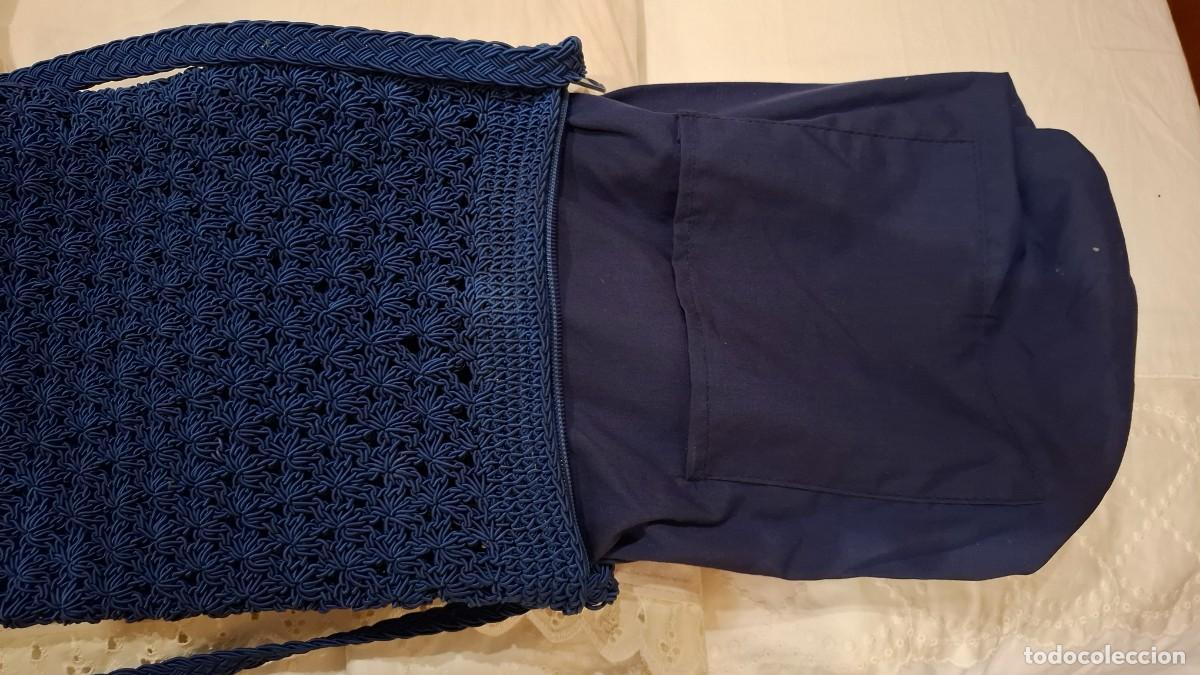 Segunda mano: Bolso ganchillo azul - Foto 6