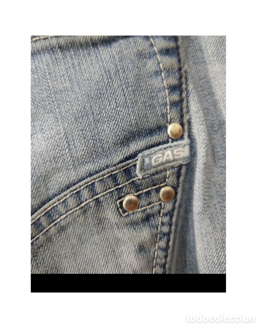 Segunda mano: Vaqueros Rectos para mujer talla S marca GAS - Foto 8