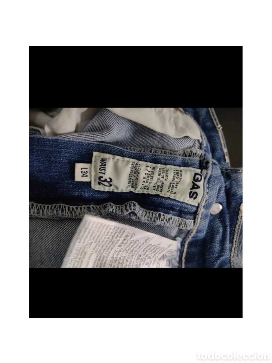 Segunda mano: Vaqueros Rectos para mujer talla S marca GAS - Foto 18
